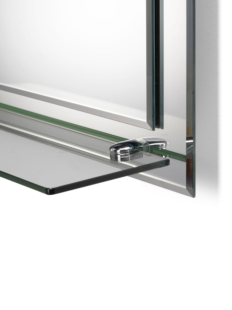 Croydex Devoke Recatngular Double Layer Mirror With Shelves - Image 4 of 4