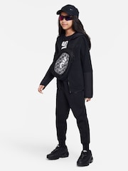 Nike Black Tech Fleece Joggers - Image 3 of 8