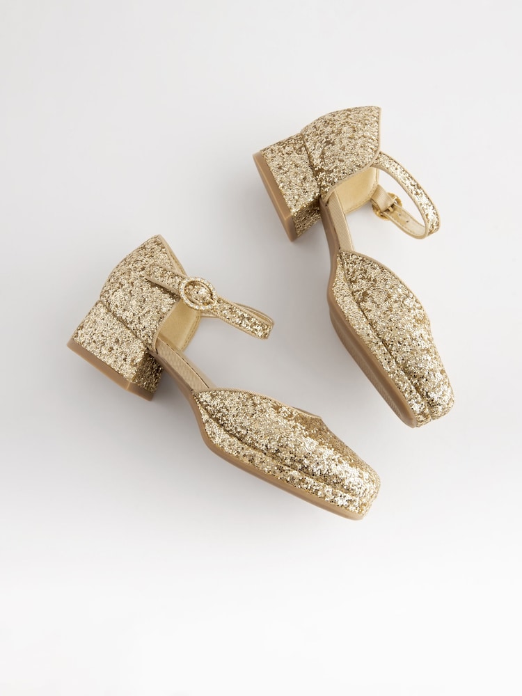 Dorado con brillo - Zapatos de vestir con tacón y plataforma - Imagen 9 de 9 Dorado con brillo - Zapatos de vestir con tacón y plataforma - Imagen 9 de 9