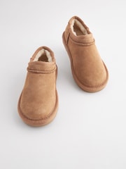 Tan Brown Suede Shoot Shoes - Image 1 of 6