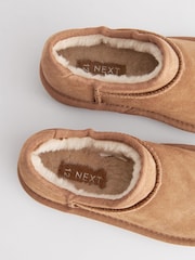 Tan Brown Suede Shoot Shoes - Image 4 of 6