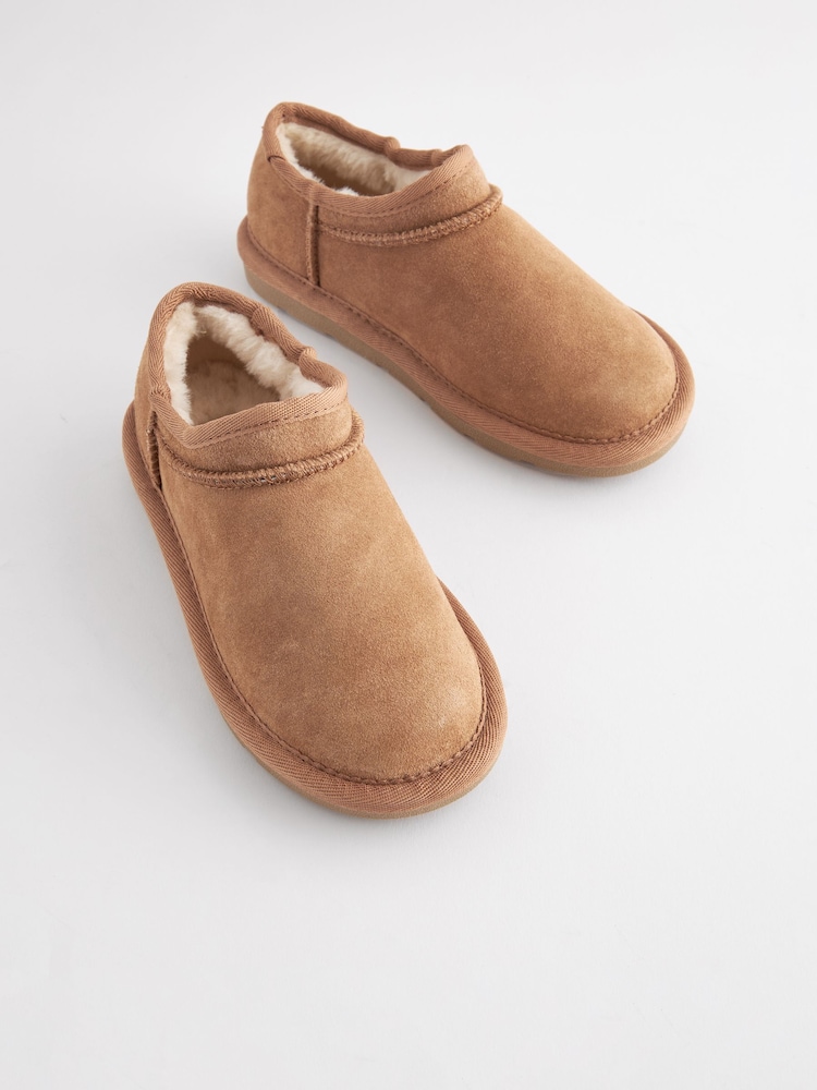 Tan Brown Suede Shoot Shoes - Image 6 of 6