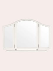 Laura Ashley Dove Grey Clifton Dressing Table Mirror - Image 2 of 2