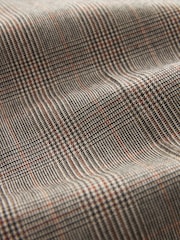 Taupe Slim Fit Signature Alfred Brown Wool Suit Trousers - Image 10 of 10