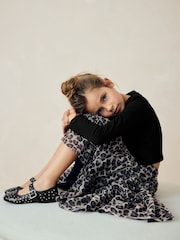 Black Studded Mary Jane Shoes - Image 2 of 8
