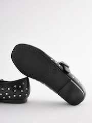 Black Studded Mary Jane Shoes - Image 6 of 8