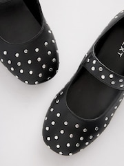 Black Studded Mary Jane Shoes - Image 8 of 8