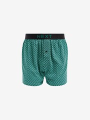 Blue Geo Pattern 4 pack Boxers - Image 4 of 6