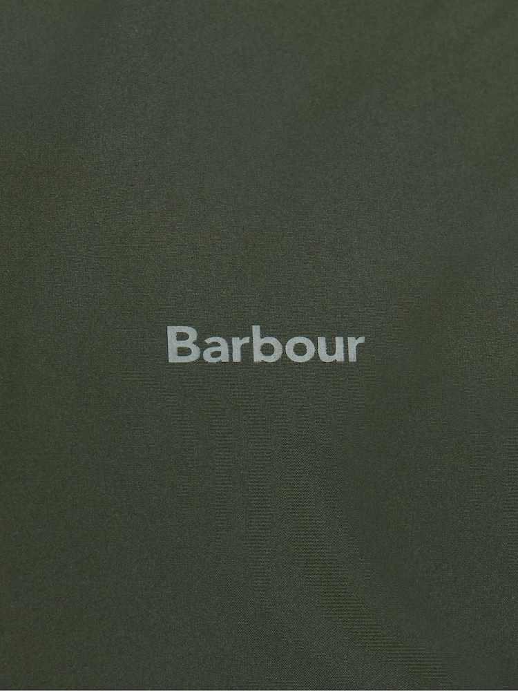 Barbour® Green Domus Waterproof Hooded Jacket - Image 8 of 8