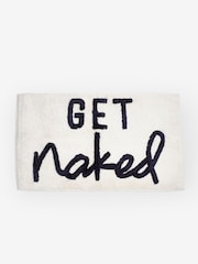 White Get Naked Bath Mat - Image 2 of 3