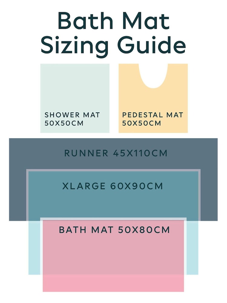 White Get Naked Bath Mat - Image 3 of 3