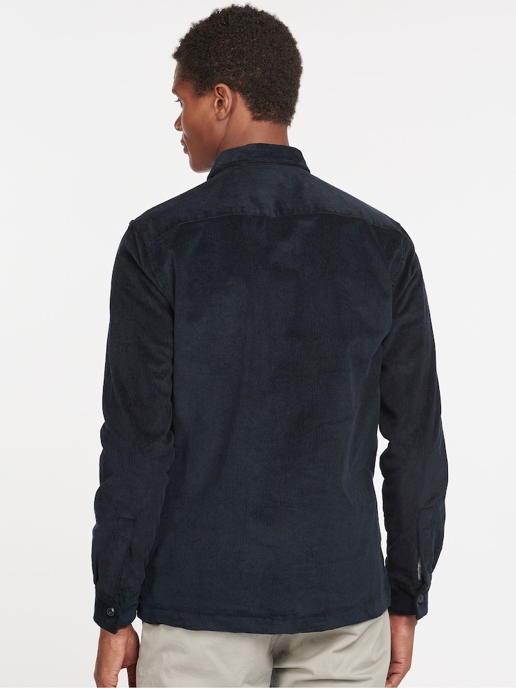 Barbour® Navy Cord Overshirt - Image 2 of 7