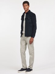Barbour® Navy Cord Overshirt - Image 3 of 7