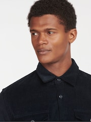 Barbour® Navy Cord Overshirt - Image 4 of 7
