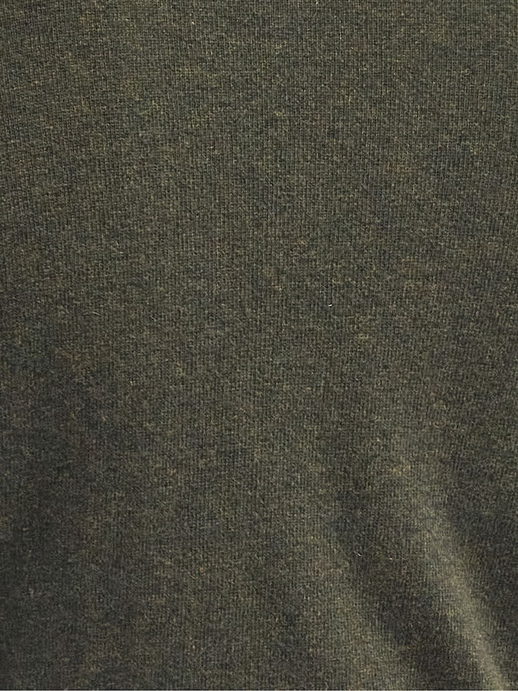 Zielony - Sweter z okrągłym dekoltem z owczej wełny Barbour® - Image 3 of 5