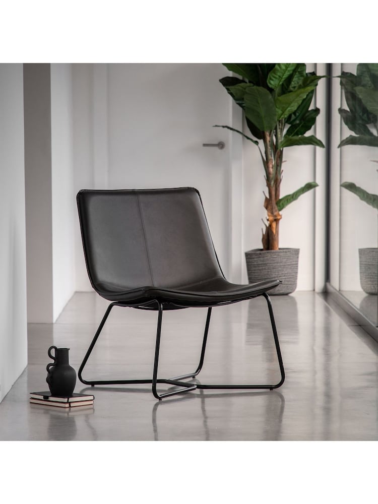 Gallery Home Grey Texas Lounge Chair - Image 1 of 8