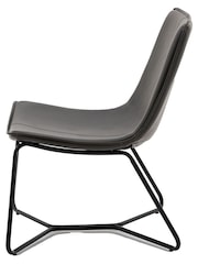 Gallery Home Grey Texas Lounge Chair - Image 7 of 8