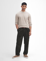 Barbour® Green Relaxed Fit Stretch Cord Trousers - Image 2 of 6