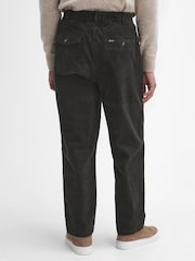 Barbour® Green Relaxed Fit Stretch Cord Trousers - Image 3 of 6