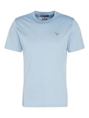 Barbour® Light Blue Mens 100% Cotton Sports T-Shirt - Image 5 of 5