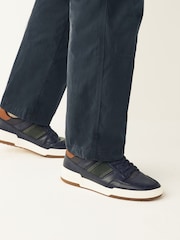 Navy Blue Smart Casual Trainers - Image 2 of 7
