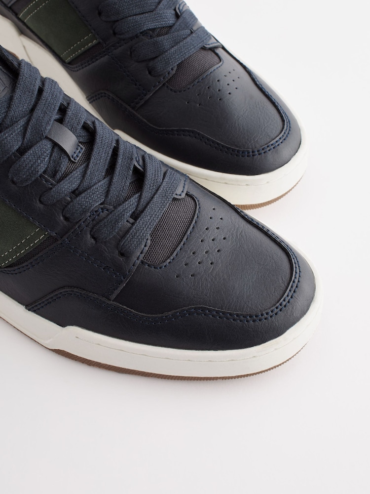 Navy Blue Smart Casual Trainers - Image 7 of 7