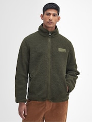 Barbour® Green Reversible Fleece Jacket - Image 1 of 9