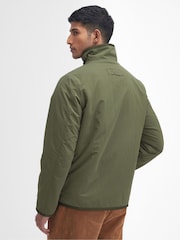 Barbour® Green Reversible Fleece Jacket - Image 3 of 9