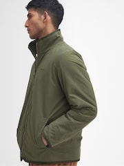 Barbour® Green Reversible Fleece Jacket - Image 4 of 9