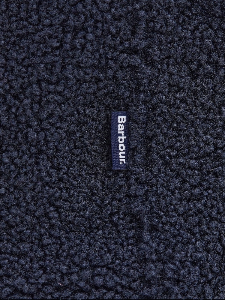 Marineblau - Barbour wendbare Fleecejacke - Bild 10 von 10