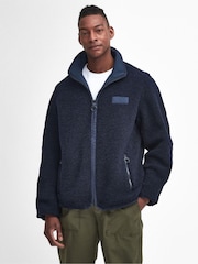Barbour® Navy Reversible Fleece Jacket - Image 2 of 11