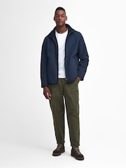 Barbour® Navy Reversible Fleece Jacket - Image 4 of 11