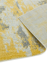 Asiatic Rugs Ochre Yellow Nova Painterly Rug - Image 4 of 5