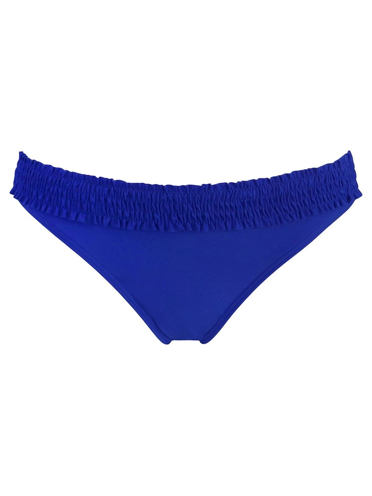 Pour Moi Blue Brief Free Spirit Bikini Bottoms - Image 4 of 5