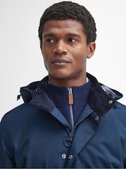 Barbour® Navy Chelsea Waterproof Trench Coat - Image 6 of 7
