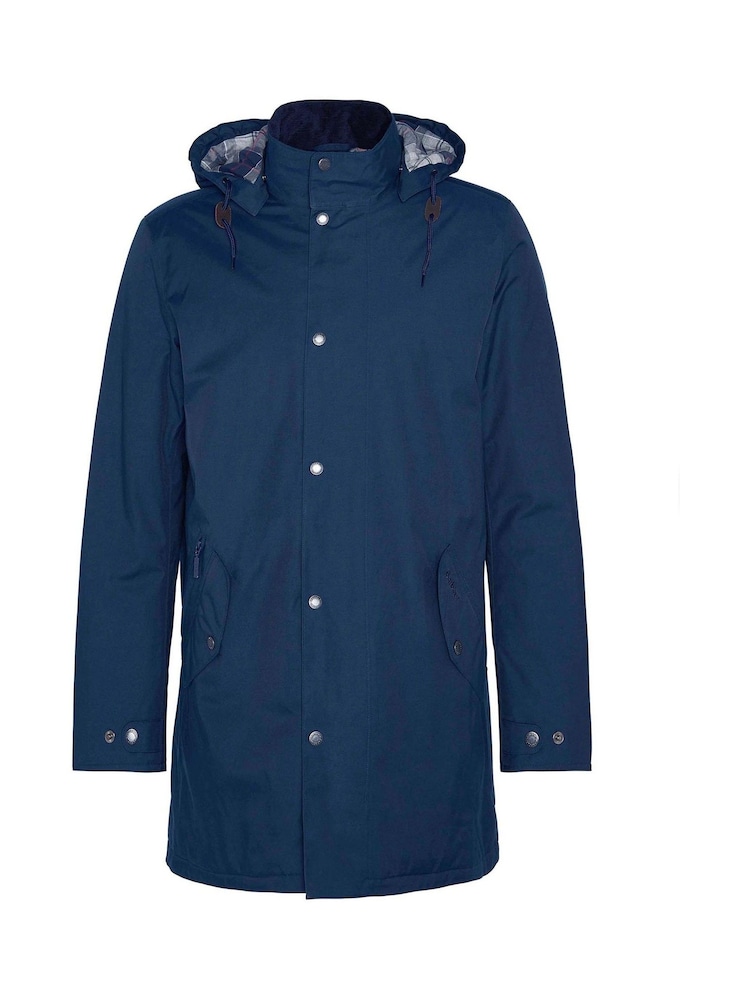 Barbour® Navy Chelsea Waterproof Trench Coat - Image 7 of 7