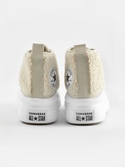 Converse Brown All Star Move Borg Junior Trainers - Image 4 of 9