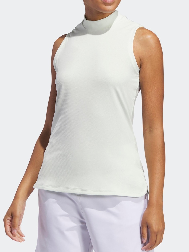 adidas Golf Womens Ultimate 365 Sleeveless Mock Neck T-Shirt - Image 1 of 1