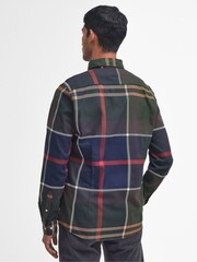 Barbour® Green 100% Cotton Dunoon Tartan Check Shirt - Image 2 of 6