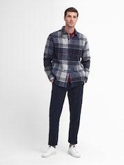 Barbour® Blue Chapter Check Overshirt - Image 2 of 8