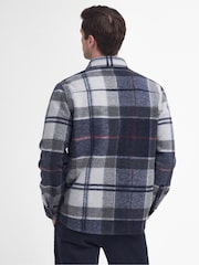Barbour® Blue Chapter Check Overshirt - Image 3 of 8