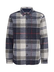 Barbour® Blue Chapter Check Overshirt - Image 8 of 8