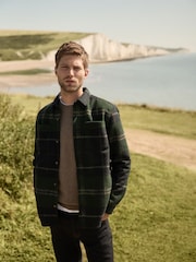 Barbour® Green Chapter Check Overshirt - Image 1 of 6