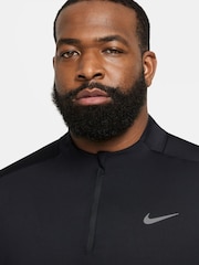 Nike Black Element Quarter Zip Running Top - Image 4 of 8