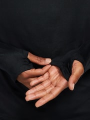 Nike Black Element Quarter Zip Running Top - Image 7 of 8