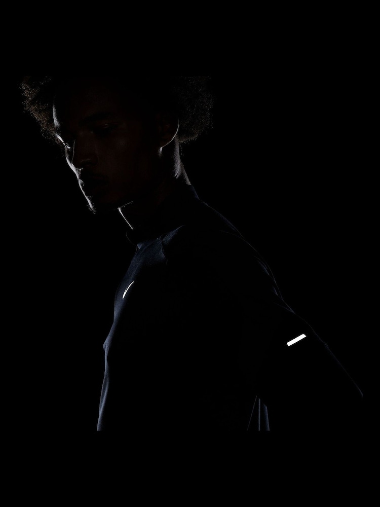 Nike Black Element Quarter Zip Running Top - Image 8 of 8