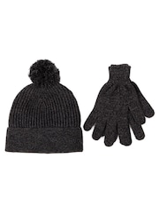 Conjunto de gorro y guantes de invierno para hombre de Totes - Imagen 2 de 4