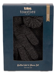 Conjunto de gorro y guantes de invierno para hombre de Totes - Imagen 3 de 4