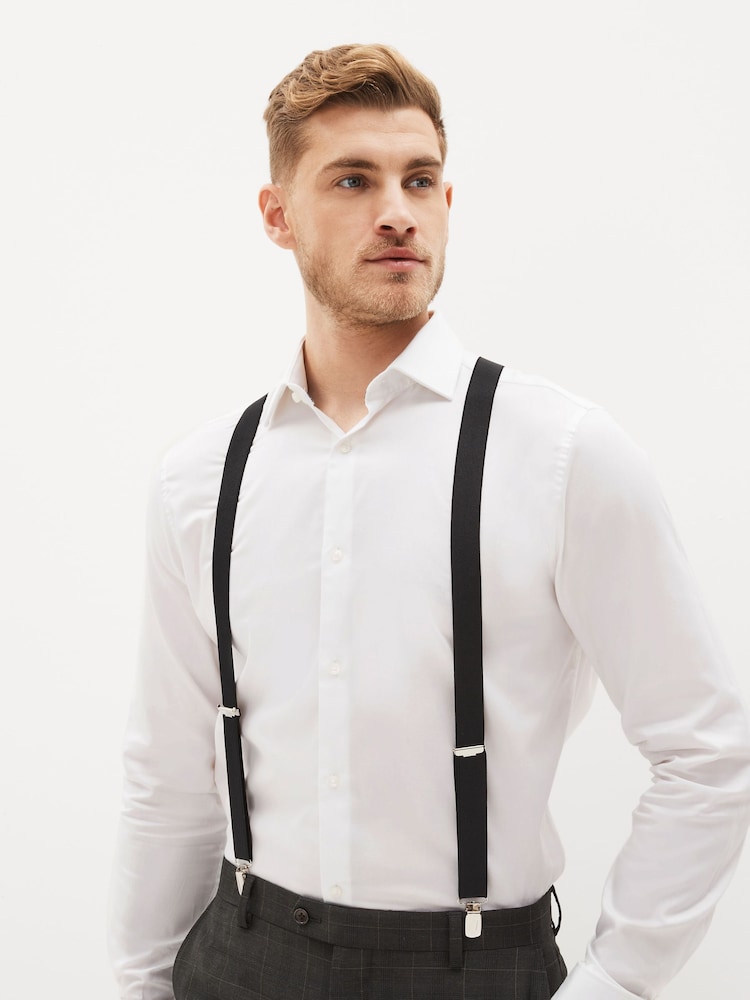 Black Slim Braces - Image 1 of 3