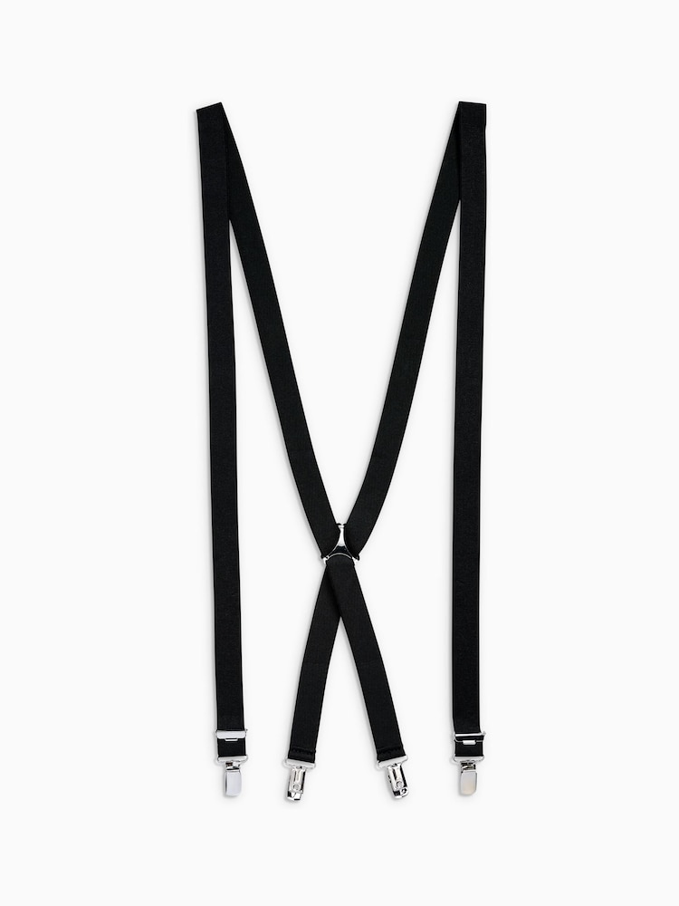 Black Slim Braces - Image 3 of 3